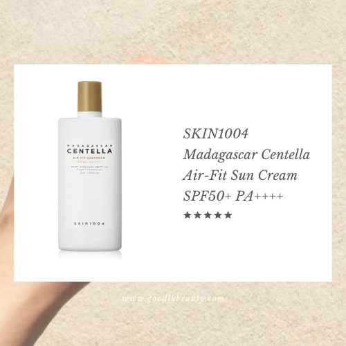 กันแดดสําหรับคนเป็นสิวผิวมัน SKIN1004 Madagascar Centella Air-Fit