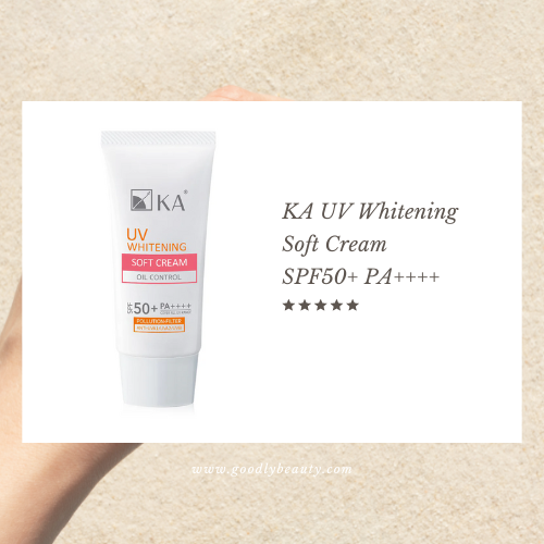 กันแดดหน้าไม่มัน KA UV Whitening Soft Cream