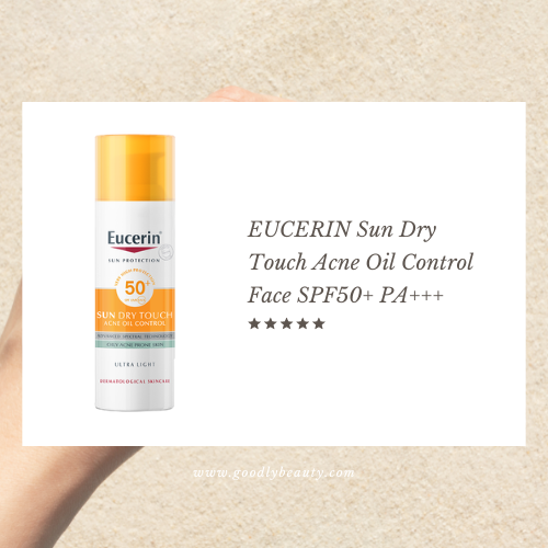 ครีมกันแดดสำหรับผิวแห้งขาดน้ำ EUCERIN Sun Dry Touch Acne Oil Control Face