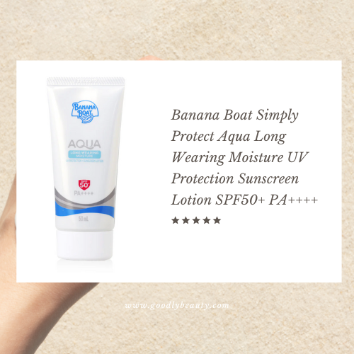 ครีมกันแดดหน้า Banana Boat Simply Protect Aqua