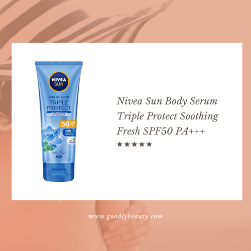 กันแดดทาตัว ยี่ห้อไหนดี Nivea Sun 