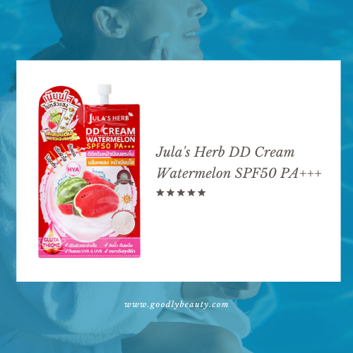 กันแดดแบบซอง Jula_s Herb DD Cream Watermelon SPF50 PA+++