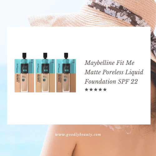 กันแดดผสมรองพื้นเซเว่น ยี่ห้อไหนใช้ดี Maybelline Fit Me