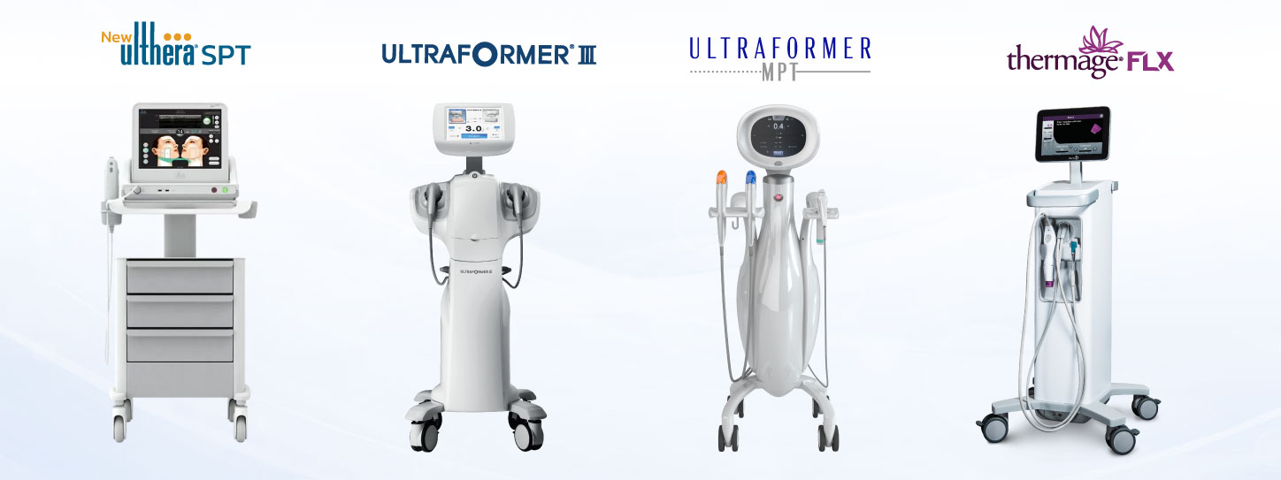 ทำ Hifu, Ulthera,Thermage ดูแลผิวผสม